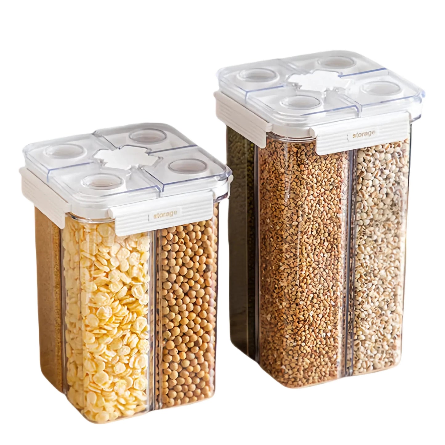 Compartments Cereal Storage