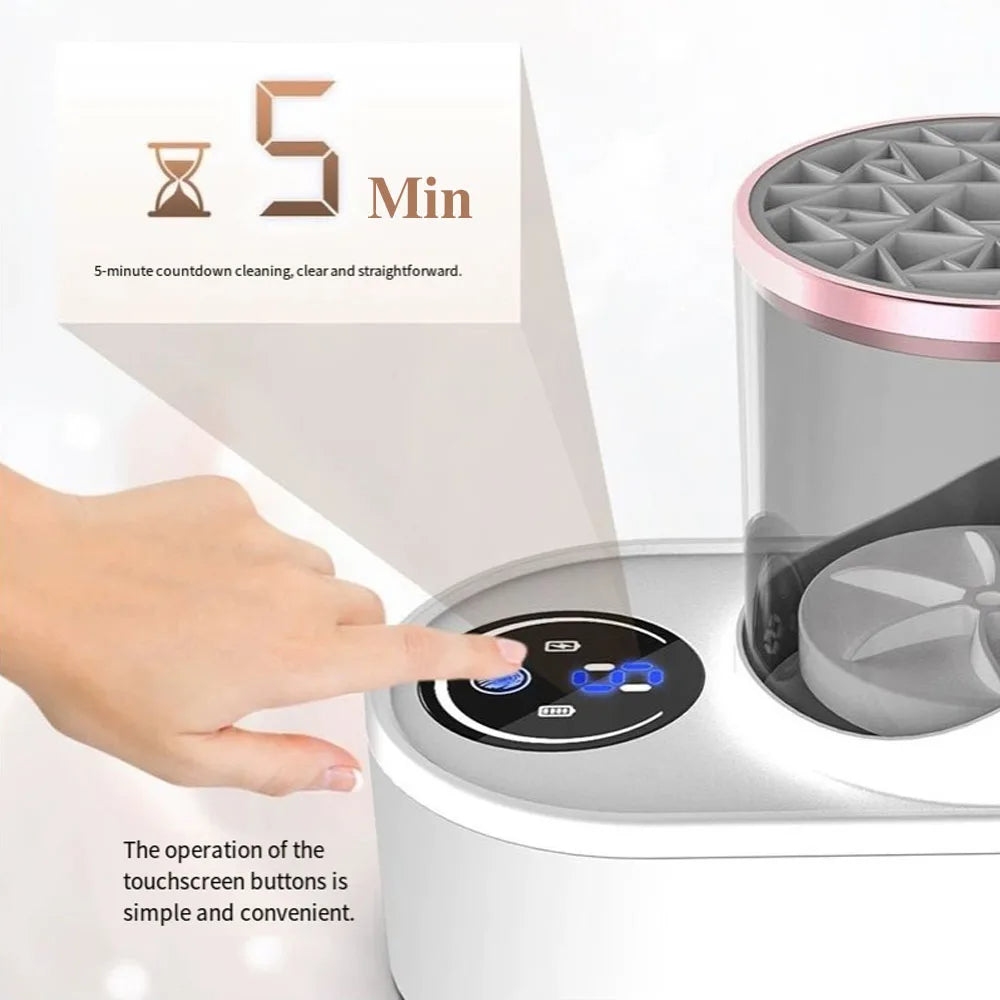 Makeup brush cleaner