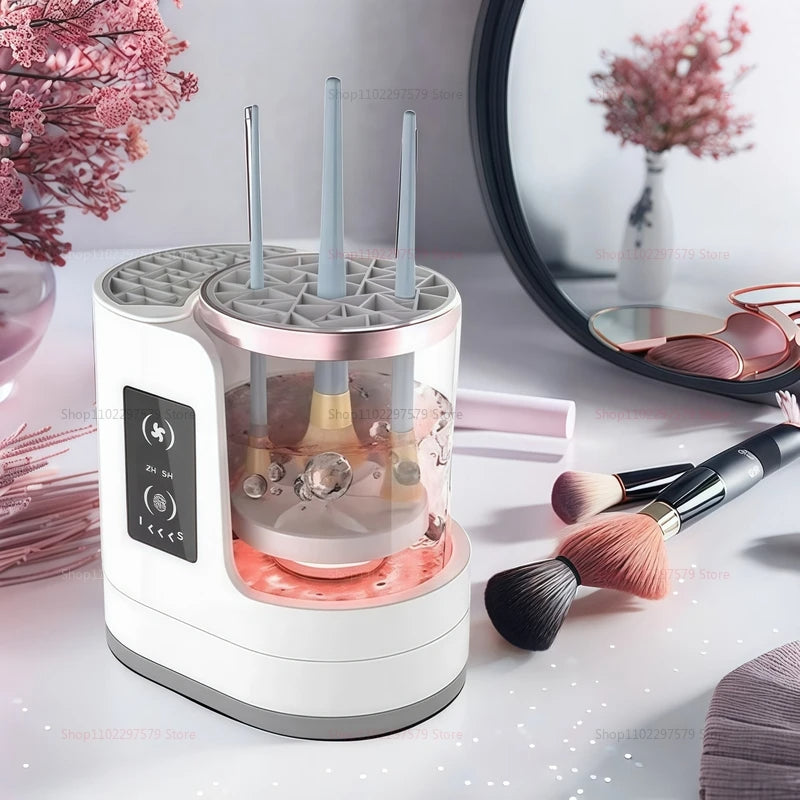Makeup brush cleaner