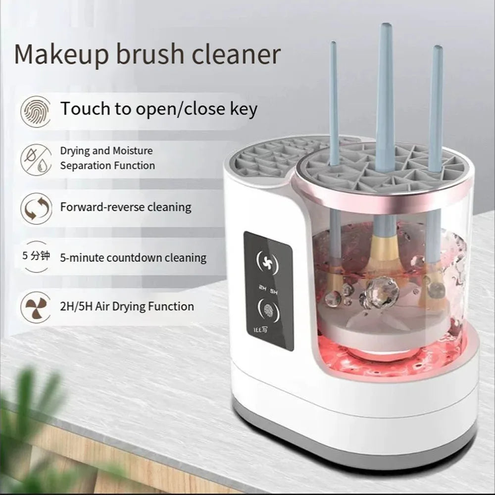 Makeup brush cleaner