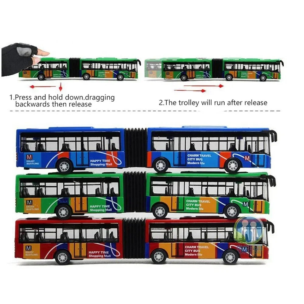 1:64 Alloy City Bus Model