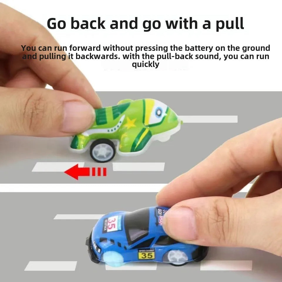 20pcs/lot Cartoon Toys Pull Back